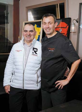 Michel GINESTON et le Chef Vincent CUGNET